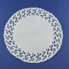 Round White Lace Doilies